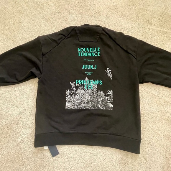 JUUN.J embroidered unisex sweatshirt S - Picture 6 of 7